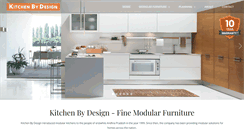 Desktop Screenshot of kitchen-by-design.com